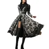 Urban Sexy Dresses Womens Dress Autumn Winter Womens Coat 2022 Womens autumn winter lace stitching jacket slim and elegant long skirt 24410