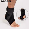 1pc tornozelo de suporte de suporte de cinta de bandagem protetor de guarda de bandagem tornozelo torno de suporte de suporte com estabilizador lateral fasciite plantar