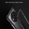 SHAVERS SKINS POUR Xiaomi 12S Ultra Case 13 Pro 12 12S MI 11 12x Aluminium Metal Metal Bumper Cadre Slim Cover + Lens Protecteur