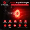 X-Tiger fiets achterlicht Smart Brake Sensing Light Bicycle Tail Light IPX6 Waterdichte LED LED-oplaadafleider Cycling-accessoires