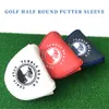 1pcs Golf Mallelet Putter Small Tree Match Covers Couvers Club Accessoires Magnétique Close HeadCover 240411
