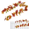 Decorative Flowers Fall Vine Garland Garlands Reusable Faux Leaves Vines For Indoor Outdoor Home Table