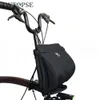 Twtopse 15L Bicycle Mini Bask Bag for Brompton قابلة للطي الدراجة الدراجة المحمولة 3 sexity pikes 3 ثقوب Tern Fnhon 240329