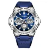 Наручительные часы Lige Digital Men Men Anity Watch Luminous Sports Man 50m водонепроницаемые наручные часы светодиодные Quartz мужские часы Relogio Masculino 2024