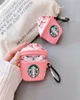 Für AirPod 3 Case Cover für Air Pods Pro Luxus Silikon niedliche 3D -Kaffee -Kirsch -Eis Hülle für AirPods Cover INS7237346