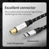 Разъемы Todn USB DAC Type C Type B Hifi Stereo Cable 6n OFC Data Audio Digital Cable для мобильного телефона ЦАП