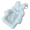 Storage Bags Card Holder With Hanging Buckle Plush Fuzzy Cartoon Keychain Cute Kpop Idol Po Ideal For Girls