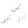 Headpieces Pearl Decor Hair Comb Tiara Shiny Rhinestones Handmade Versatile Headwear For DIY Accessory Styling