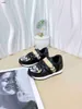 Fashion toddler shoes high quality Buckle Strap baby shoes Size 21-28 Box Packaging Sports style infant walking shoes 24April