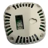 1 -stuk aardgasdetector en propaanalarm wit plastic voor LNG, LPG, methaan met spraakwaarschuwing en digitaal display