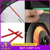 12pcs / Set Bicycle Wheel Stokes Autocollant Réflexion Bicyclettes de sécurité Autocollant Balance Balance Bélance ACCESSOIRES DE BILLE DE REAL