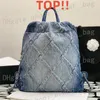 10a Top Kwaliteit Tote Bags Cowboy Backpack 34cm Luxe designer Tassen Vrouw Schouderhandtas met doos C505 FedEx Verzenden