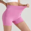 Lady Yoga Shorts Wysoka talia Krótki Kobiety Fitness Lift Butt Shorts Gym Bieganie Kullowe spodnie dla kobiet odzież sportowa 240327
