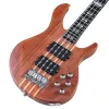 Kable 43 -calowe Sapele Top Electric Bass Guitar Active 5 strun Okume Wood Body z Fret Mat Bass Guitar z odbiorem