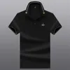 2024 män kvinnor polo skjortor lyx Italien designer broderade bi mens kläder kort ärm mode casual mäns sommar polo t shirt size m-4xl