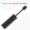 Box TV Stick Low Power Performance Buildin Chromecast 4K Streaming Support Senaste Android 11 OS Voice Control för hem och företag