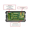 Mini DC 100V Цифровой автомобиль вольтметр Ammeter 10a 50a 100a Светодиодный дисплей панель дисплея Amp Voltage Tecker Detector