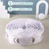 20M Curtain Heading Tape With 160 Round Eyelet Rings For Curtain Blinds Decor Curtain Heading Grommet Top Tape Accessories