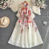 Dresses Basic Casual Dresses Dressesaustralian Designer Dress 2023 Linen Print Strap Open Back 00 Drop Delivery Apparel Womens Clothing Ot