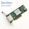 Cartões Dell H200E Modo de TI 6 GB HBA SAS Cartão de canal 2 Porta Ext SFF8088 12DNW ZFS FreeNas Unraid LSISAS2008 = LSI 92008E