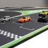 50x95cm 160x90cm 120x80cm 180x80cm przenośna turbo wyścigowa gumowa mata 1:76 RC Mini Track Track Akcesorium wyścigowe dla wyścigów