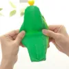 Compact Cactus Stationery Bag Durable Kawaii Silicone Pencil Case Portable Large Capacity School Supplies Storage Box for Home