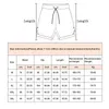 Herrshorts Multi Pocket Gym Beach Training Casual Sports Tight Montering Daily Style