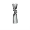 Candle Holders Modern Design Black-and-white Stripe Candlestick Decor Creative Abstract Combination Of Ceramic Living Room Tabletop