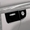 För Mercedes Benz E-Class W211 03-09 Piano Black Co-Pilot Storage Box Key Lock Trim Strips Interior eftermontering Tillbehör klistermärke