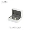 Jewelry Boxes Wholesale of white cardboard jewelry boxes square storage boxes necklaces rings bracelets studs earrings gift packaging boxes new