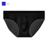 Majy 1PC Ice Silk Sexy Men's Briefs Oddychający mężczyzna bielizna przezroczyste mężczyzn letnie męskie majtki