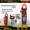 Uni-T UT210D UT210E MINI Digital Clamp Meter 200a AC ток ток Pliers Ammeter Voltage Voltetere Professional Electrical Tester