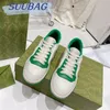 Small Dirty Shoes Women Free Shipping With Shoebox Spring And Summer New Color Matching Flat Round Head Lace-up Casual Breathable Couple Sports Shoes