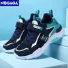 Single Single Net Breamable Boys Sport Shoes Children Sneakers Rubber Loison Trainers Casual Kids Sneakers 240411