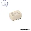 5/1pcs 신호 릴레이 HFD4 HFD4-3-S HFD4-5-S HFD4-12-S HFD4-24-S DC 3V 5V 12V 24V 3VDC 5VDC 12VDC 24VDC 2A 8PIN HFD4/5 SMD RELAYS