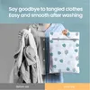 Tvättpåsar Tlaundry Polyester BRA Dragkedja Mesh Bag Machines grovt tvättnät för korgtvätt