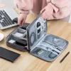 Storage Bag Organizer Waterproof Case Cable USB Gadgets Tech Pouch Digital Portable Travel Small Carrying Case