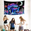 Tapestries Bohemian Style HD Printed Fancy Pattern Bedstred Picknic Beach kastar filtvägghängningar Heminredning Tapestry Sun