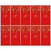 10 pcs Nouvel An Hollow out enveloppe monétaire Paquets de stockage en enveloppes chinoises enveloppes pour l'argent Lucky Paper Tradition