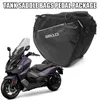 MOTORCYCLE SCOOTER TUNNEL SEAT BAG FÖR SYM JOYMAX CRUISYM XMAXSYM 300 Z300 400 400I TL500 TL508 150X SADDLE PAGS PEDAL PARTS