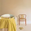 Poduszka stałe kolory rzutowe tkane bawełniane poduszki poduszki z frędzlami 18x18 cali pokrowce na sofę kanapę łóżka