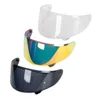 Hełmy motocyklowe unisex przednia szybę motocyklowe gogle hełm soczewki kasków Visor do wałka 610DV R2LC