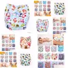 Tygblöjor Baby Cartoon Nappy Diaper 13 Designs For Pick Up Colorf Påsar 201209011950872 Drop Delivery Kids Maternity Diapering Toil OT41L