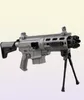 M416 Electric Manual 2 Modi Gatling Soft Bullet Toy Gun Blaster Launcher Shooting Model Rifle Sniper Submachine voor volwassenen KIDS2184199