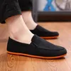 Casual Shoes Man's Big Size Loafers Flats Slippers Fabric Slip-on Men Gommino Driving Fashion Summer Style Soft Male Moccasins