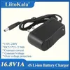 Liitokala 25.2v1a dc 8.4v / 16,8v / 12.6v 1a 1000mA adaptateur d'adaptateur alimentation 2S 3S 4S 6S Charger pour 18650 Batterie au lithium / AC100-240V