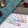 2/6pcs Ein Set Aluminium -Strick -Nadeln Clip Craft Stitch Halter Sicherheitsstifte Häkeln Haken Verriegelung Webennähwerkzeuge