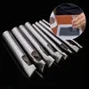 Forme ovale en cuir artisanat Puncher Diy en cuir Punch Maker Chisel Tool Set Tool Banding Banding Punching Tools