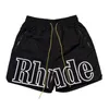 RHUDEショーツメンズデザイナーショートメンズトラックスーツパンツと快適なファッションは人気があります