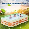 Piscine gonflable Piscine pliable à grande taille Piscine de pagayage gonflable Famille Summer Indoor Party Party Toys Enfants Cadeaux 240403